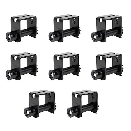 Mytee Products Sliding Winch, LL Double L Track Flatbed Trailer Truck Winches, 8PK WinchSx8