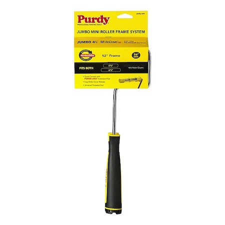Purdy Paint Roller Cover, 1/2 Nap, 6.5in, PK2 14A784014