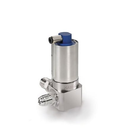 Ham-Let Manual Valve, 2 Port UCV, 1/4 in, Swivel HM21-4VKLC-GM4
