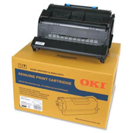 Oki Toner Cartridge- 25-000 Page Yield- Black OKI45488901