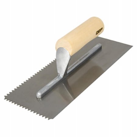Articulos Para El Hogar 11 x 0.25 x 0.18 in. V-Notch Pro Flooring Trowel AR2669830