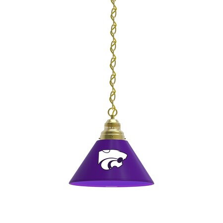 Holland Bar Stool Co Kansas State Pendant Light, Brass Fixture BL1BRKnsasS
