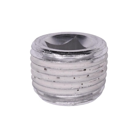 Auveco 1/2in Aluminum Pipe Plug with 3/8in Drive, 10PK 24217