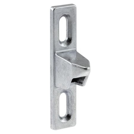 Prime-Line Prime-Line Chrome Steel Latch Strike 1 pk E 2082