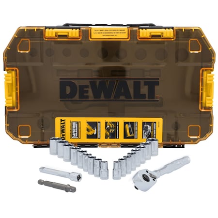 Dewalt Dewalt, 20 pc, Mechanics Tool Set DWMT45413