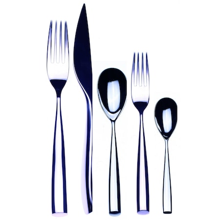 Mepra Arte Flatware Set - 20 Pieces - Stainless Steel 105022020