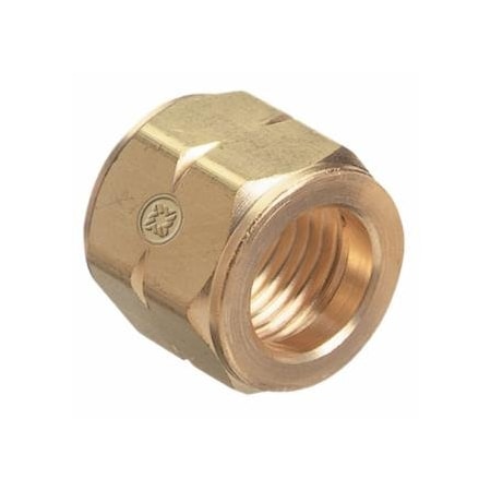 Western Enterprises Hose Nut, 200 psig, Brass, B-Size 312-8
