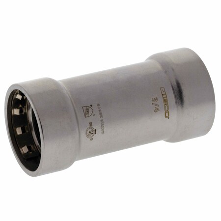 Nibco Pc201 2 Press x Press Coupling , Carbon Steel 2020650EPC