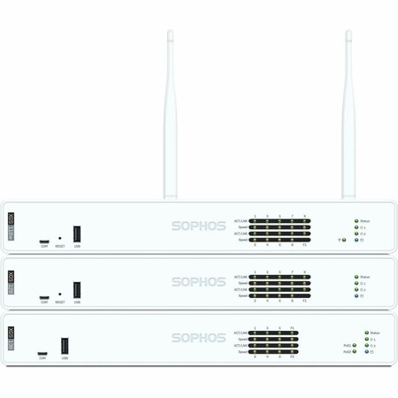 Sophos XGS 118W WITH STANDARD PROTECTION, 3-YEAR - US POWER CORD XZ118Z36ZZPCUS