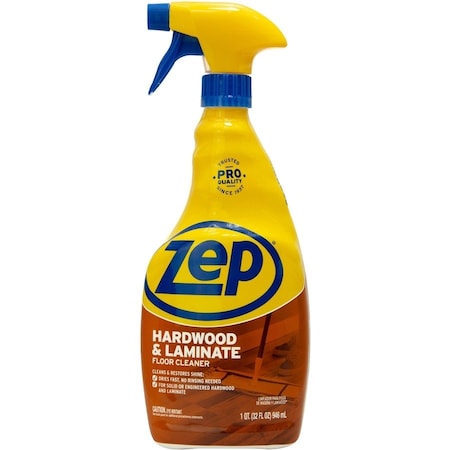Zep Hardwood Laminate Floor Cleaner, Blue ZPEZUHLF32