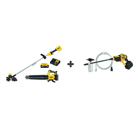 Dewalt DW 20V STRING AND BLOWER - COMBO DCKO215P1/DCPW550B