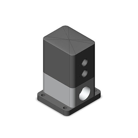 Smc Chemical Liquid Valve, Female, NPT LVA40-04N-C