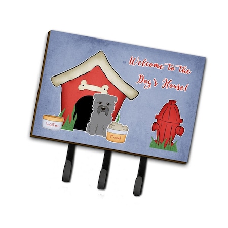 Carolines Treasures Dog House Collection Glen of Imal Grey Leash or Key Holder BB2813TH68