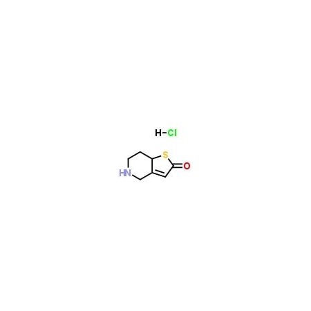 Ak Scientific 5, 6, 7, 7a-Tetrahydrothieno(3, 2-c)pyridine-2(4H)-one HCl (5g), CAS 115473-15-9 B634-5g