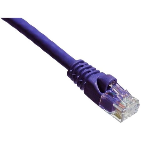 Axiom Axiom 14Ft Cat6A 650Mhz Patch Cable Molded Boot (Purple) - Taa AXG99237