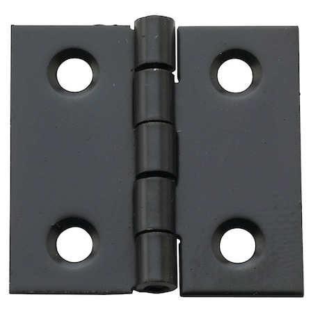 National Hardware Decorative Broad Hinge, 1 in H Door Leaf, 1/32 in Thick Door Leaf, Steel, Oil-Rubbed Bronze N211-019