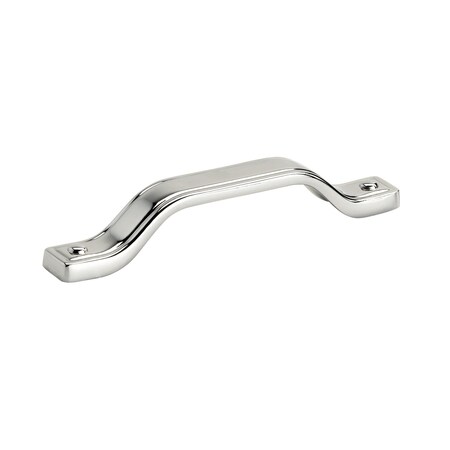 Amerock Jolene 5-1/16 in 128 mm Center-to-Center Polished Nickel Cabinet Pull BP4584128PN