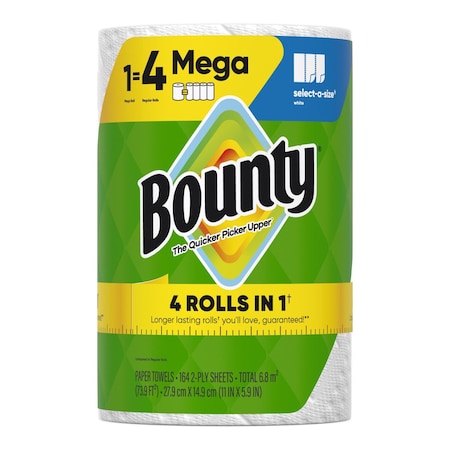 Bounty Paper Towels 164 sheet 2 ply 80799900