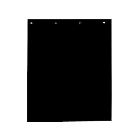 Buyers Products Mudflaps, 30 in X 24 in, Polymer, Black, 1 PR RC30PPBPKGD