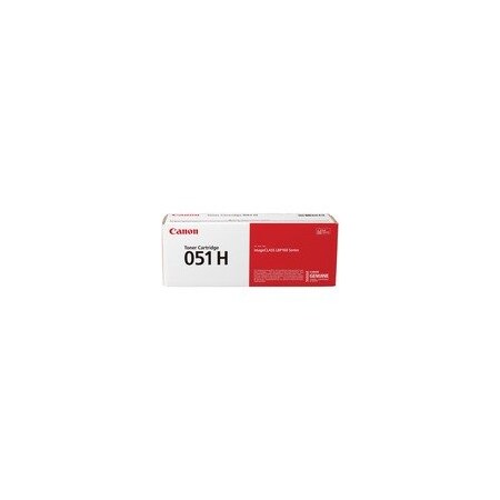 Canon 051H Original High Yield Laser Toner Cartridge, Black, 4100 Pages CRTDG051H