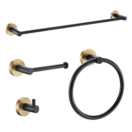 Anzzi Bathroom Hardware Set AC-AZSET1-MBBG