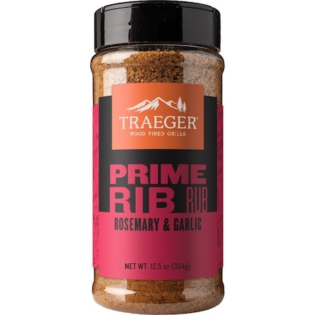 Traeger Seasonings, Prime Rib Rub, 12.5 oz Tin SPC251