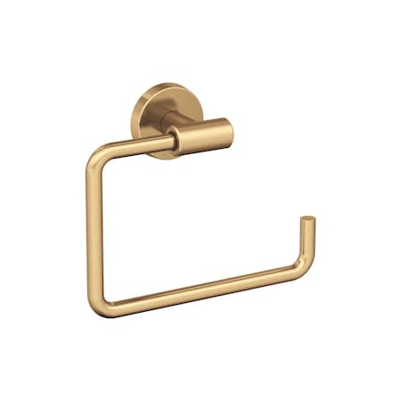 Amerock Arrondi Champagne Bronze Contemporary 6-7/16 in 164 mm Length Towel Ring BH26541CZ