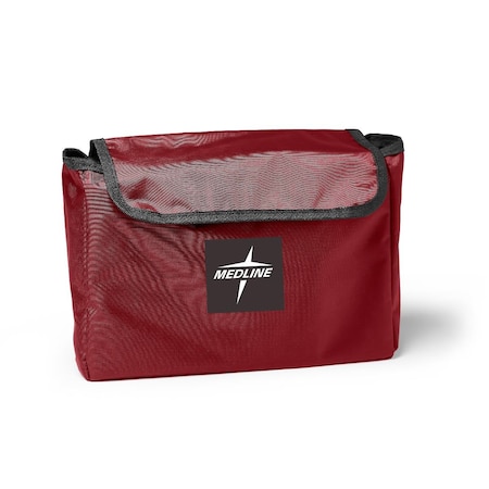 Medline Side Bag for Transport Chair, Burgundy WCATR012R