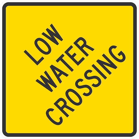 Lyle Low Water Crossing, 24x24, Engineer Grade, Yellow G-12730-EG_24x24