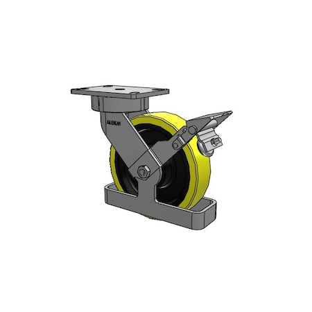 Albion Caster, Maintenance-Free, 8x2, 38PF08228S01FBKTO 38PF08228S01FBKTO