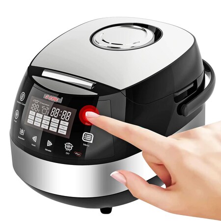 5 Core 5 Core Asian Rice Cooker Electric Large Rice Maker w 15 Preset ...