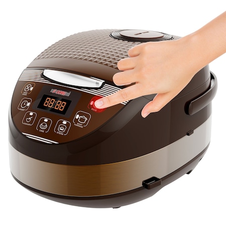 5 Core 5 Core Asian Rice Cooker Electric Large Rice Maker w 15 Preset ...