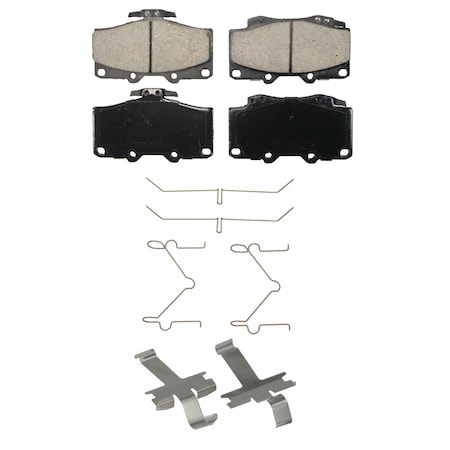 Wagner Brake QuickStop Front Disc Brake Pad Set Ceramic,  ZD436A