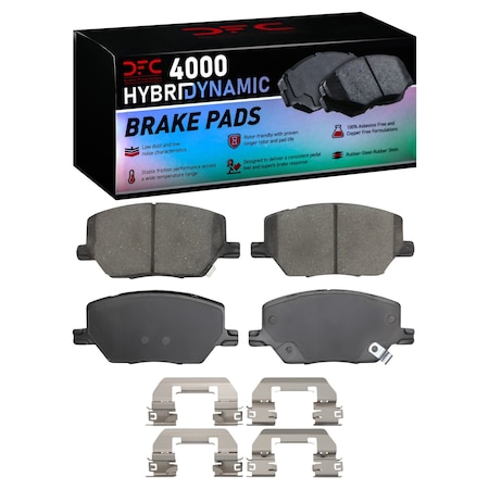 Dfc 4000 HybriDynamic, Disc Brake Pad Set,  4000-1811-01