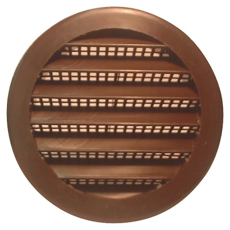 Maurice Franklin Screen Louver 3In Brw Rnd Pls PLB-100 3"