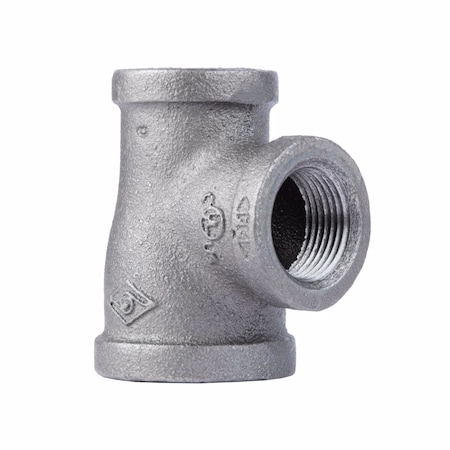 B & K STZ Industries 1 in. FIP each X 3/4 in. D FIP 3/4 in. D FIP Black Malleable Iron Reducing Tee 310RT-13434