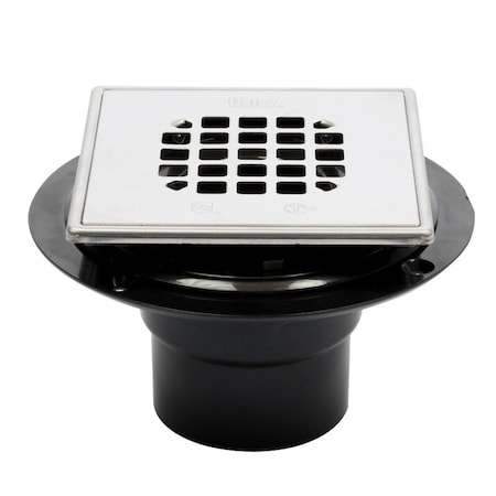 Oatey Shower Drain Square Abs 20R3In 42265/42238