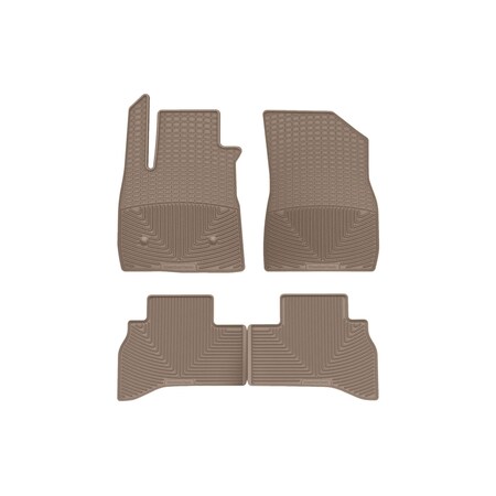 Weathertech Tan, Front and Rear All Weather Floor Mats W556TN-W557TN