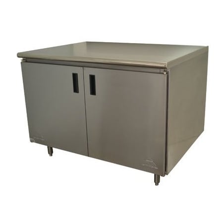 Advance Tabco Flat Top Enclosed Base Hinged Doors EHB-SS-305M