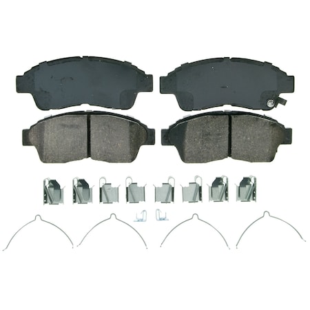 Wagner Brake QuickStop Front Disc Brake Pad Set Ceramic,  ZD562