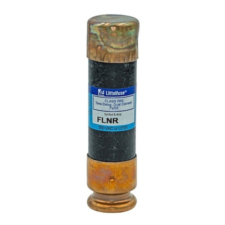 Littelfuse UL Class Fuse, RK5 Class, Time-Delay, 60A, 250V AC, Non-Indicating FLNR060
