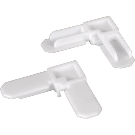 Prime-Line 3/4''x1/4'' Wht Plastic Screen Frame Corner, 100-Count PL14298