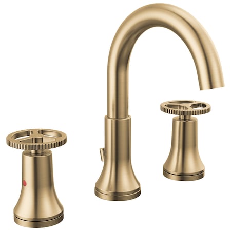 Delta Trinsic: Two Handle Widespread Bathroom Faucet 3558-CZMPU-DST