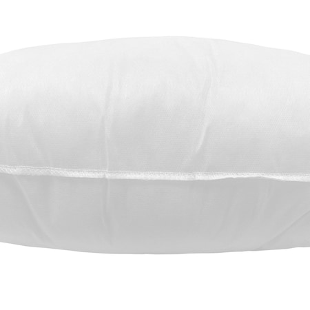 Homeroots 26" White Fabric Down Throw Pillow Insert 534270