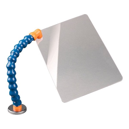 Poltex Lab Biohazard Shield, 12 in L 12FLEXBIO-CL