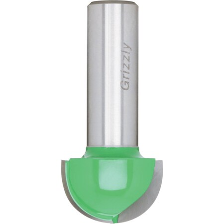 Grizzly Roundnose Bit, 1/2" Shank, 1" Cutter Dia. C1064