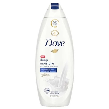 Dove Deep Moisture Bodywash, 22 Ounce, 28PK 67437847