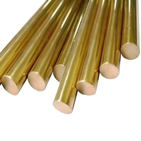Southern Copper C360 Free-Machining Brass Round Bar 0.375 in Diameter 60.0 in Length C360DIA375-60