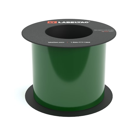 Labeltac High Performance 10-Year Vinyl Supply 4.5in x 75ft LT9, Dark Green LT4516HP-C