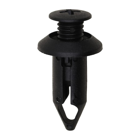 Auveco Push-Type Retainer 19/32in Head Diameter 13/16in Length, 25PK 14997